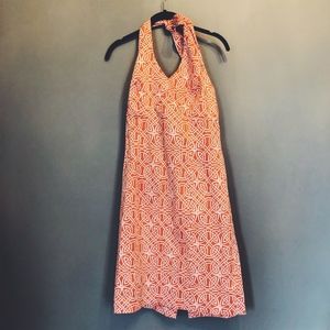 Jones New York Signature Halter Backless Dress